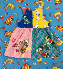 Load image into Gallery viewer, Kids Patchwork Custom Dress Age 1-4