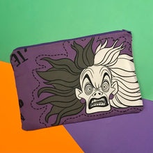 Load image into Gallery viewer, Villains and Princesses Make Up Bag