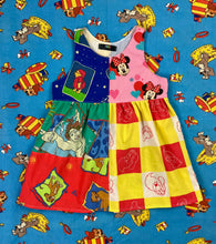 Load image into Gallery viewer, Kids Patchwork Custom Dress Age 5-8
