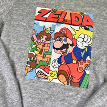 Load image into Gallery viewer, 80&#39;s Gamer Patchwork Sweatshirt Size Small
