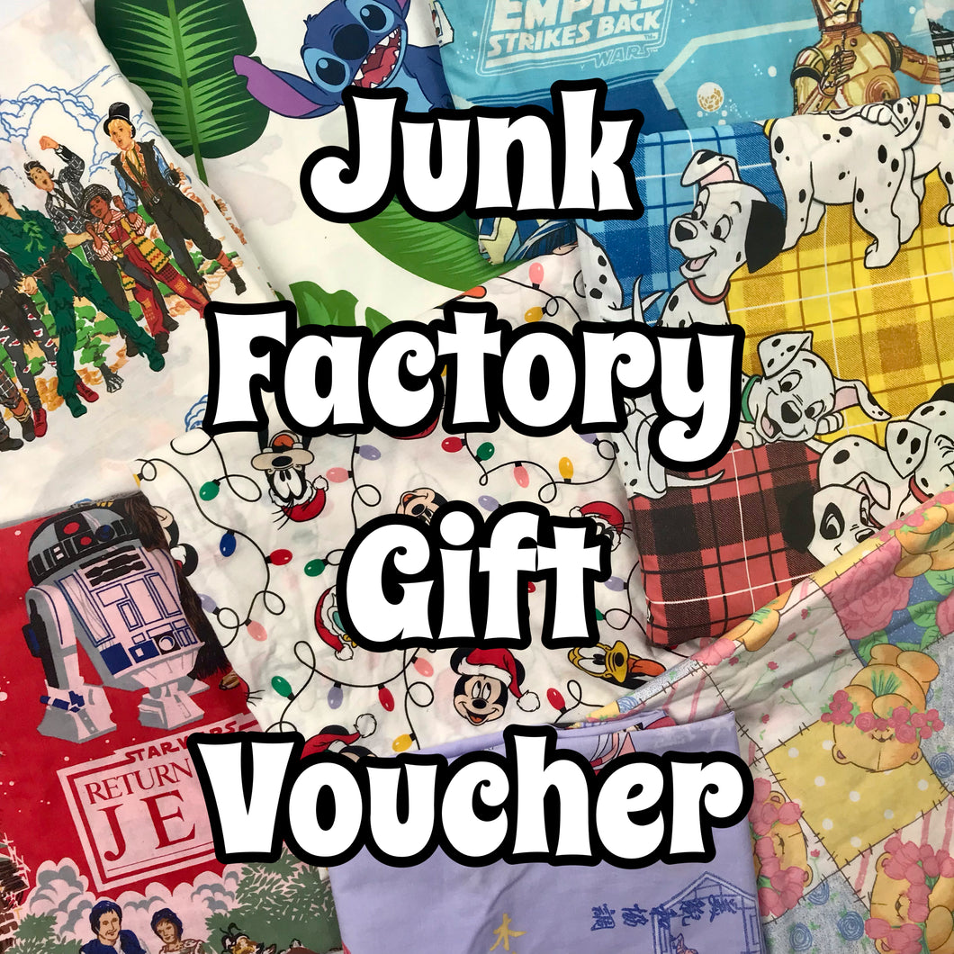 Junk Factory Liverpool Gift Card