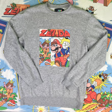 Load image into Gallery viewer, 80&#39;s Gamer Patchwork Sweatshirt Size Small
