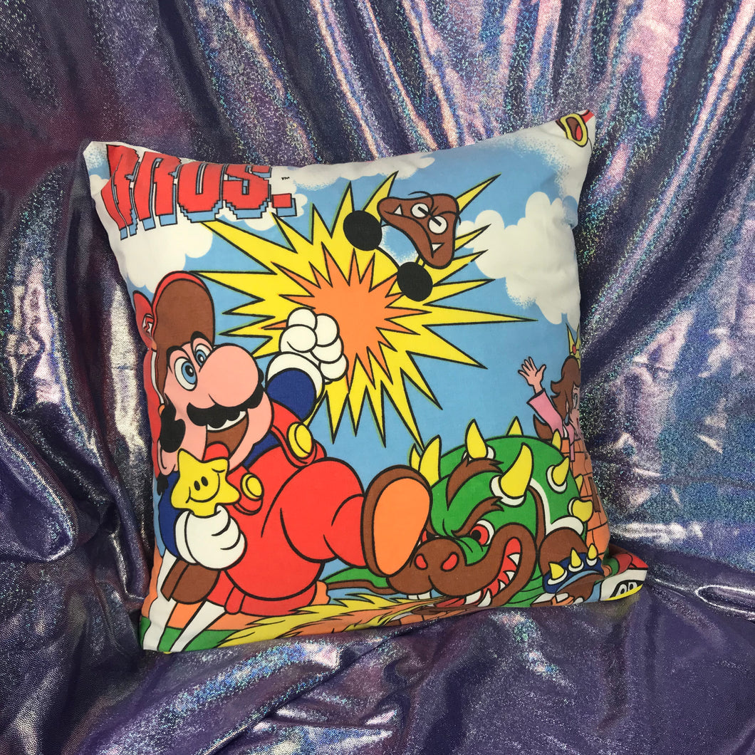 Super Plumber Small Cushion Cover