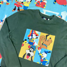 Load image into Gallery viewer, Classic Mouse Patchwork Sweatshirt Size Large
