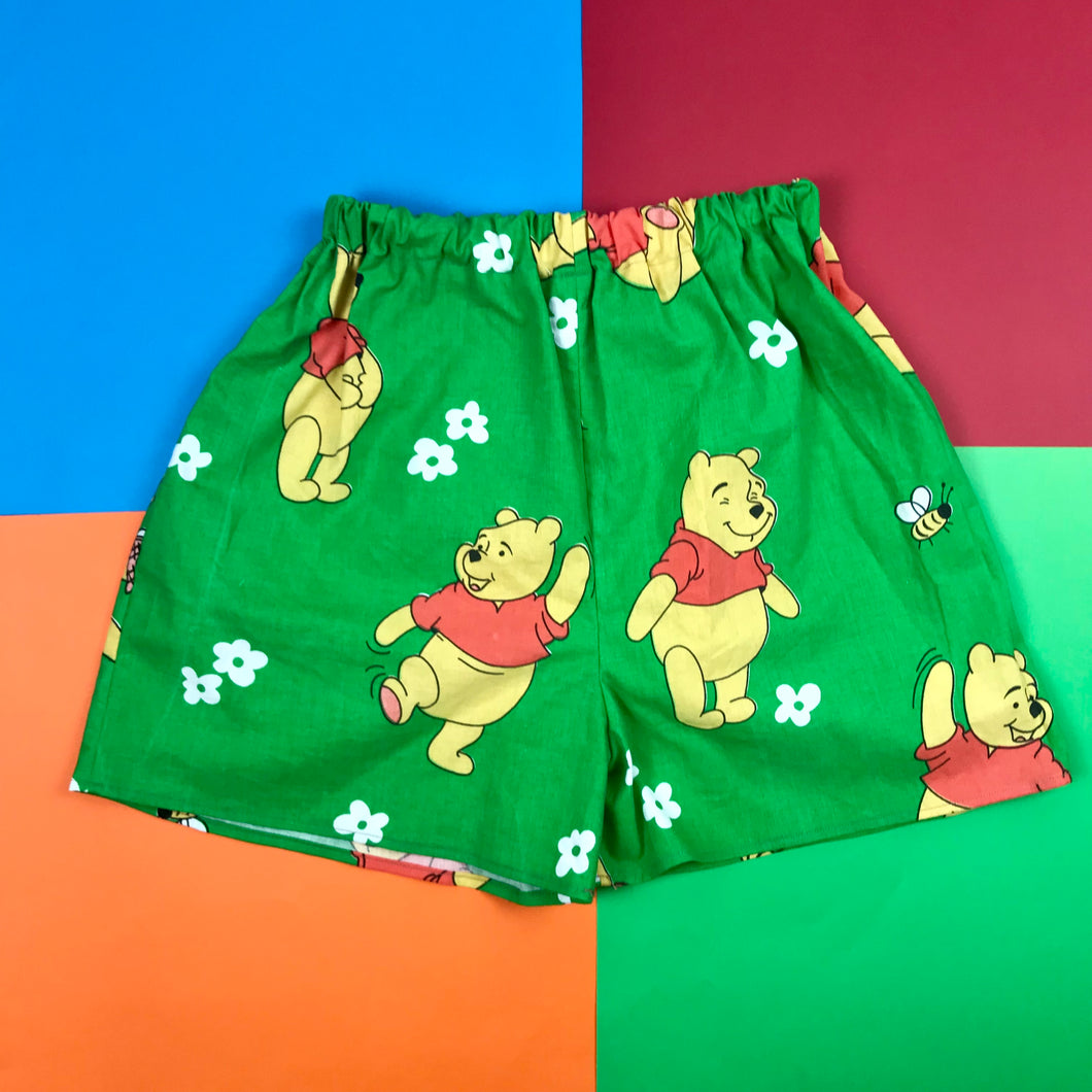 Green Bear 90’s Style Shorts Size S