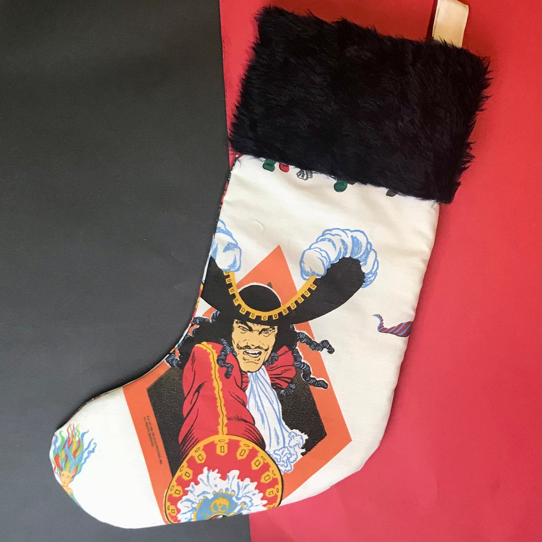 Hook Peter Pan Christmas Stocking