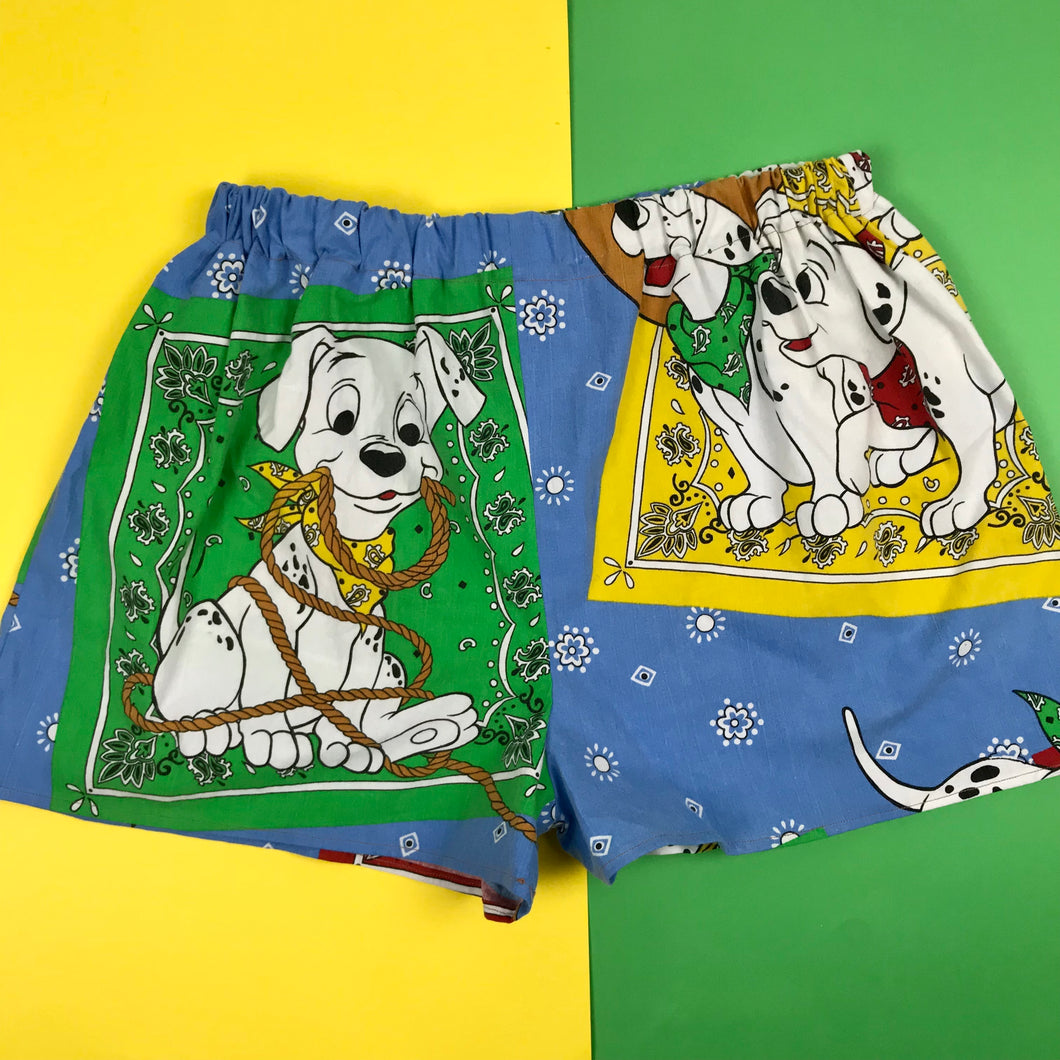 Cowboy Dalmatians 80’s Style Shorts M